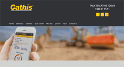 Desktop Screenshot of cathis.com.au
